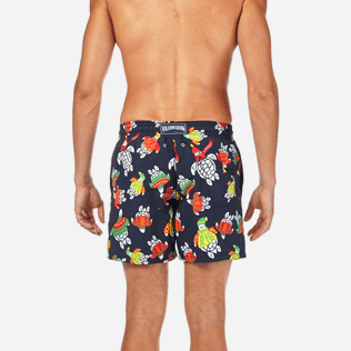 Hombre Corte Clásico Estampado - Bañador con estampado Sweater Turtles, Azul marino supp2 Hombre Corte Clásico Estampado - Bañador con estampado Sweater Turtles, Azul marino supp2