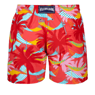 Hombre Clásico Estampado - Bañador con estampado Ibiza para hombre, Hibisco back Hombre Clásico Estampado - Bañador con estampado Ibiza para hombre, Hibisco back