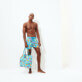 Others Printed - Tote Bag - Vilebrequin x Derrick Adams, Swimming pool details view 6