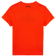 Uomo Altri Stampato - T-shirt uomo in cotone Turtle Swim, Nespola vista posteriore