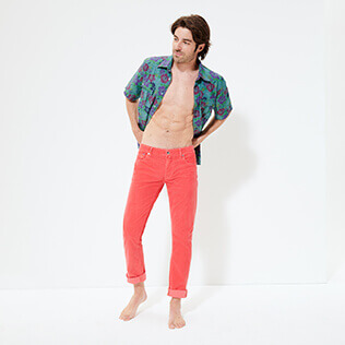 Herren Andere Uni - Men Cotton Jeans Uni, Masala frontworn Herren Andere Uni - Men Cotton Jeans Uni, Masala frontworn