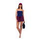 Women Red Hippocampes Look, front Women Red Hippocampes Look, front