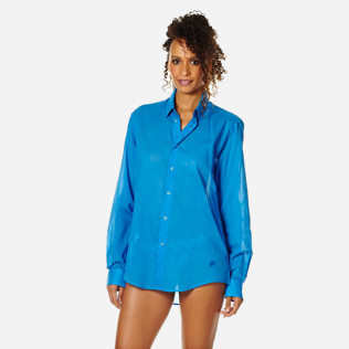Autros Liso - Camisa en velo de algodón de color liso unisex, Atoll supp3 Autros Liso - Camisa en velo de algodón de color liso unisex, Atoll supp3