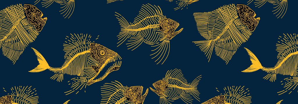 Hombres Corte Clásico Estampado - Bañador plegable Ligero con estampado Prehistoric Fish, Azul marino pattern Hombres Corte Clásico Estampado - Bañador plegable Ligero con estampado Prehistoric Fish, Azul marino pattern