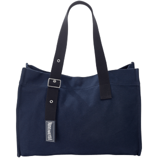 Bags Liso - Gran Bolsa de playa lisa, Azul marino front Bags Liso - Gran Bolsa de playa lisa, Azul marino front