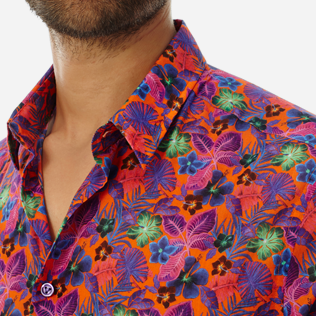 Altri Stampato - Camicia unisex in cotone Porto Rico, Arancione scuro supp1 Altri Stampato - Camicia unisex in cotone Porto Rico, Arancione scuro supp1