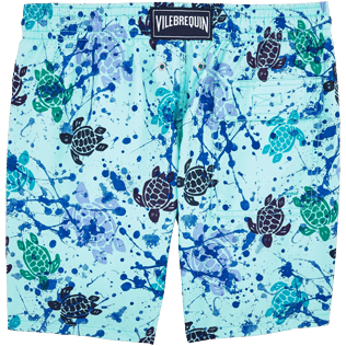Hombre Clásico Estampado - Bañador con estampado Ronde des Tortues Tachiste, Laguna back Hombre Clásico Estampado - Bañador con estampado Ronde des Tortues Tachiste, Laguna back