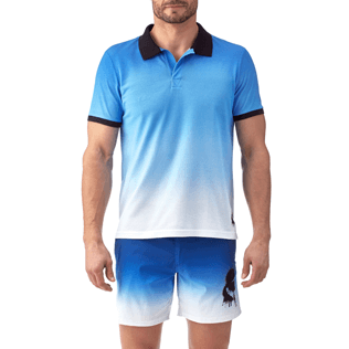 Homme AUTRES Imprimé - Polo en piqué de coton Karl Lagerfeld, Ocean supp2 Homme AUTRES Imprimé - Polo en piqué de coton Karl Lagerfeld, Ocean supp2