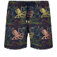 Men Embroidered Embroidered - Men Embroidered Swim Trunks Octopussy - Limited Edition, Navy front view