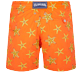Men Embroidered Swim Trunks Starfish Dance - Limited Edition Tango back view
