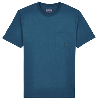 Herren Andere Uni - Einfarbiges T-Shirt aus Bio-Baumwolle für Herren, Goa front Herren Andere Uni - Einfarbiges T-Shirt aus Bio-Baumwolle für Herren, Goa front