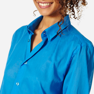 Autros Liso - Camisa en velo de algodón de color liso unisex, Atoll supp5 Autros Liso - Camisa en velo de algodón de color liso unisex, Atoll supp5