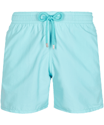 Men Others Solid - Men Swim Trunks Solid, Lagoon front view