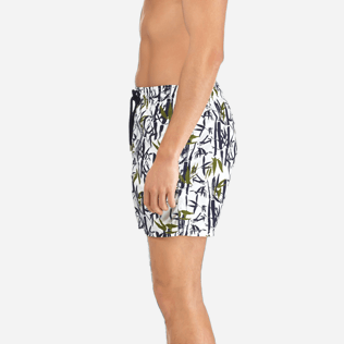 Men Classic / Moorea Printed - Men Swimtrunks Bamboo Song, White supp3 Men Classic / Moorea Printed - Men Swimtrunks Bamboo Song, White supp3