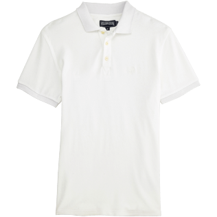 Homme AUTRES Uni - Polo en Eponge homme uni, Blanc front Homme AUTRES Uni - Polo en Eponge homme uni, Blanc front