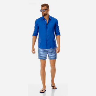 Men Ultra-light classique Printed - Men Ultra-Light and packable swimtrunks Istanbul, Sea blue supp2 Men Ultra-light classique Printed - Men Ultra-Light and packable swimtrunks Istanbul, Sea blue supp2