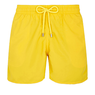 Men Classic Solid - Men swimtrunks Solid, Citron front Men Classic Solid - Men swimtrunks Solid, Citron front