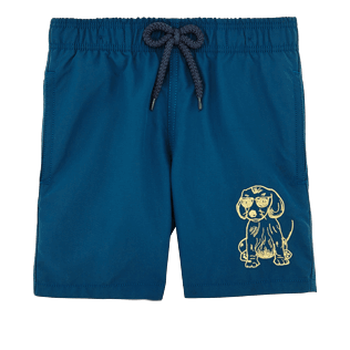 Garçons AUTRES Brodé - MAILLOT DE BAIN BRODÉ SUNNY DOG, Embruns front Garçons AUTRES Brodé - MAILLOT DE BAIN BRODÉ SUNNY DOG, Embruns front