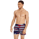 Uomo Classico stretch Stampato - Costume da bagno stretch uomo VBQ Cruise Lines, Midnight blue frontworn Uomo Classico stretch Stampato - Costume da bagno stretch uomo VBQ Cruise Lines, Midnight blue frontworn