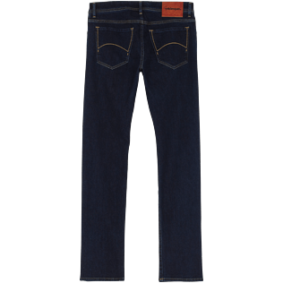 Men Others Solid - Men 5-Pocket Jeans Regular Fit, Dark denim w1 back Men Others Solid - Men 5-Pocket Jeans Regular Fit, Dark denim w1 back
