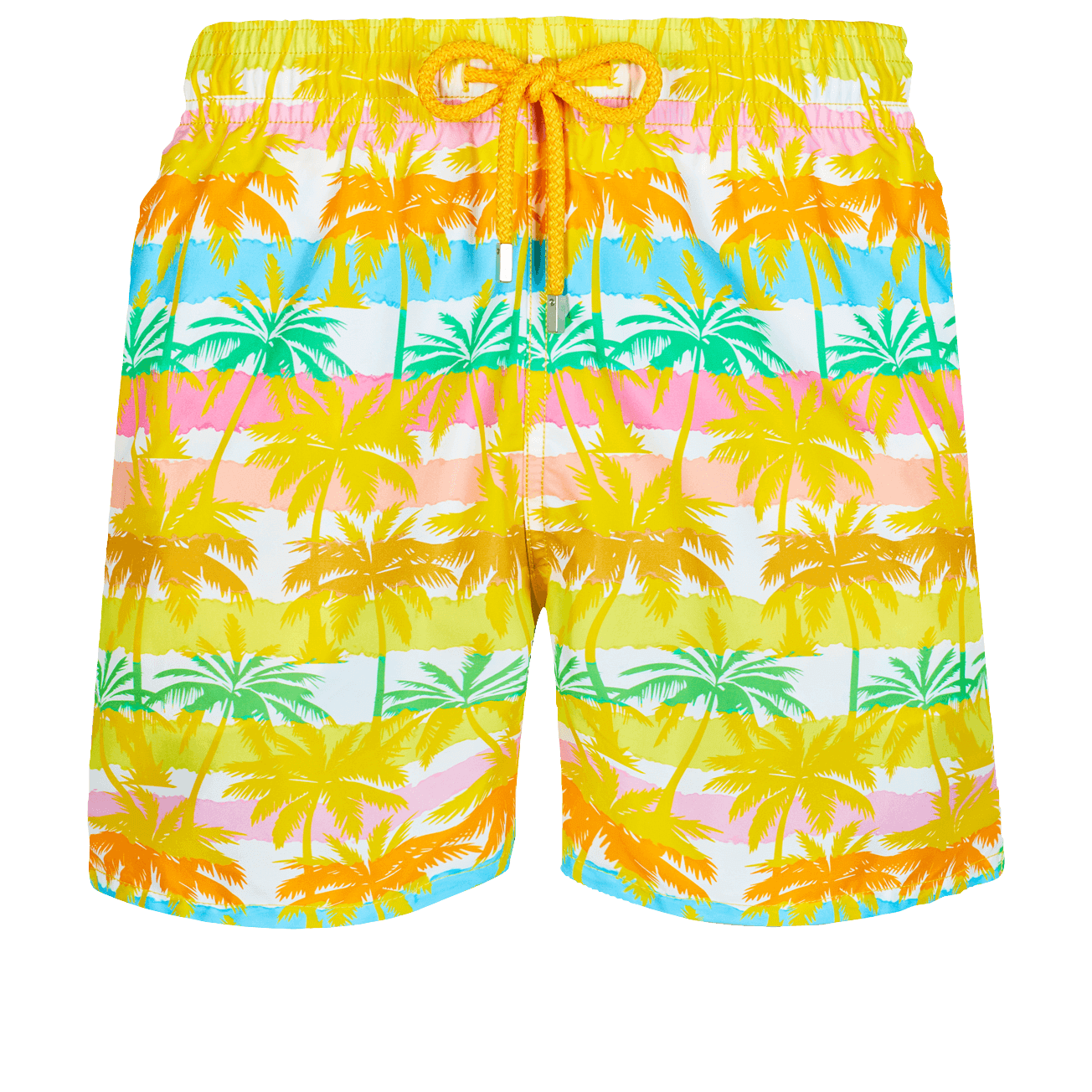Men Swimwear 1990 Striped Palms | Vilebrequin MOOU1B90