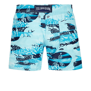 Boys Others Printed - Boys Swim Trunks Ocean Currents, Horizon back Boys Others Printed - Boys Swim Trunks Ocean Currents, Horizon back