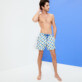 男款 Embroidered 绣 - Men Swimwear Embroidered - Limited Edition, White 细节视图1