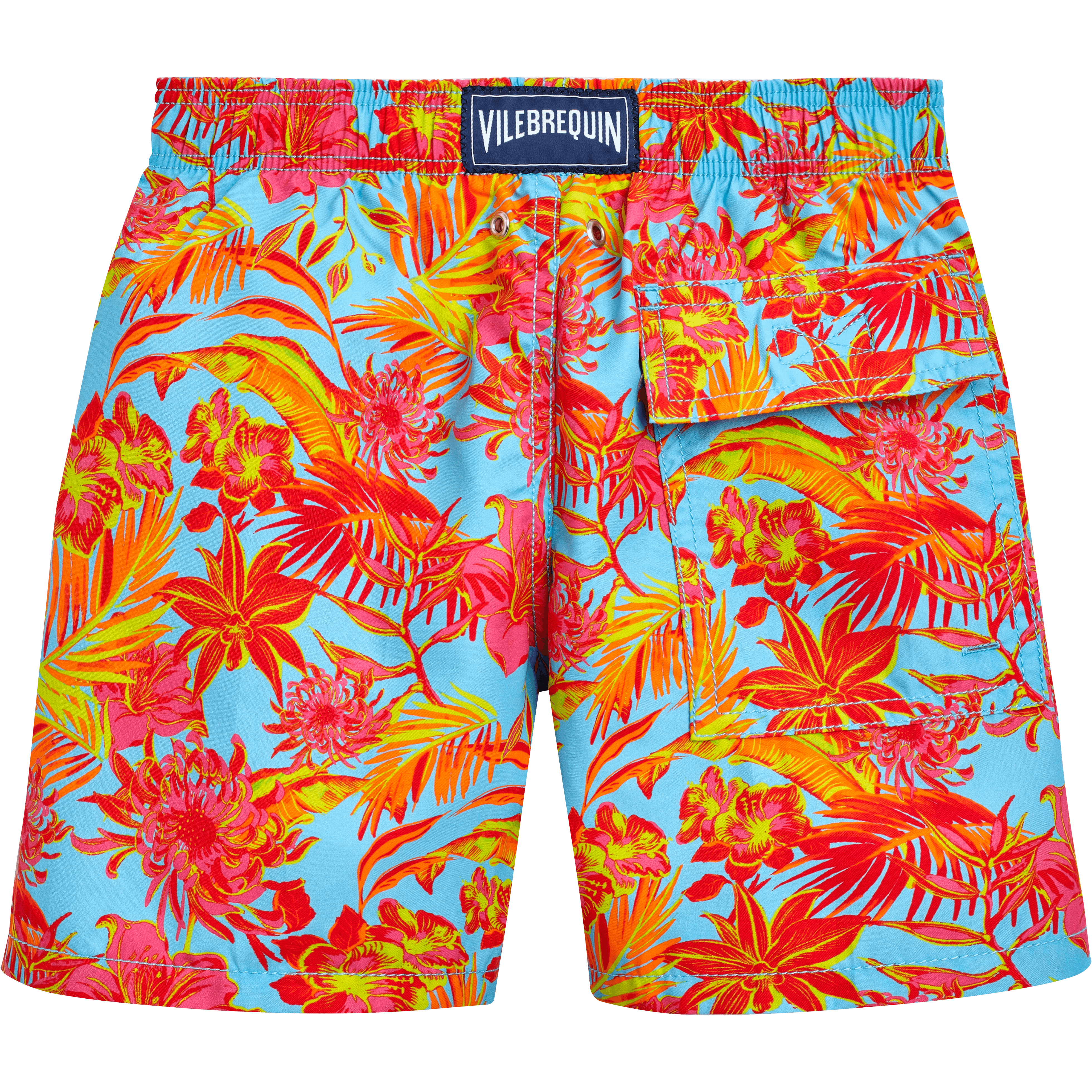 Boys Swim Trunks Tahiti Flowers