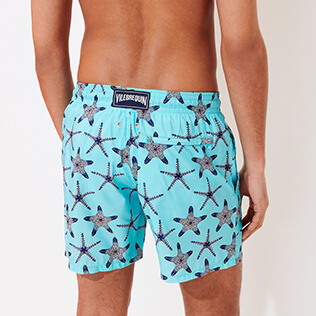 Hombre Clásico ultra ligero Estampado - Men Swimwear Ultra-light and packable Starfish Dance, Lazulii blue supp1 Hombre Clásico ultra ligero Estampado - Men Swimwear Ultra-light and packable Starfish Dance, Lazulii blue supp1