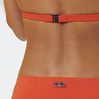 Damen Klassische Höschen Uni - Solid Midi-Bikinihose für Damen, Paprika supp2 Damen Klassische Höschen Uni - Solid Midi-Bikinihose für Damen, Paprika supp2