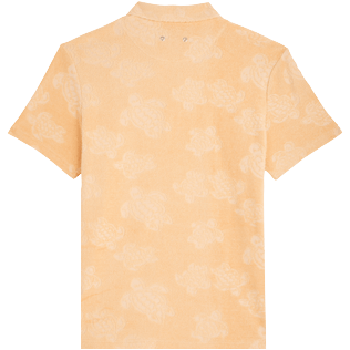 Picture of Men Others Terry jacquard - Men Terry Jacquard Polo Shirt Solid, Dune back view Picture of Men Others Terry jacquard - Men Terry Jacquard Polo Shirt Solid, Dune back view