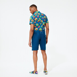 Men Others Solid - Men Linen Bermuda Shorts, Goa backworn Men Others Solid - Men Linen Bermuda Shorts, Goa backworn
