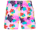 Boys Others Printed - Boys Swim Trunks 1988 Turtles Graffiti, Fluo pink back view