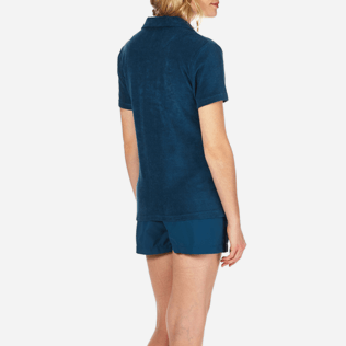 Women Others Solid - Women Terry Cloth Polo shirt Solid, Spray supp2 Women Others Solid - Women Terry Cloth Polo shirt Solid, Spray supp2