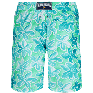 Imagen de Hombre Clásico largon Estampado - Bañador largo con estampado 1993 Raiatea para hombre, Cardamom vista trasera Imagen de Hombre Clásico largon Estampado - Bañador largo con estampado 1993 Raiatea para hombre, Cardamom vista trasera