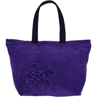 Men Bags Solid - Large Terry Cloth Beach bag Solid Jacquard, Amethyst front Men Bags Solid - Large Terry Cloth Beach bag Solid Jacquard, Amethyst front