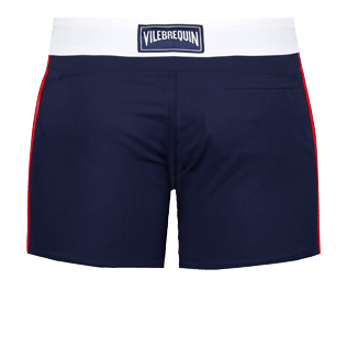 Men Flat belts Solid - Men Flat Belt Stretch Swimwear Tricolor, Navy back Men Flat belts Solid - Men Flat Belt Stretch Swimwear Tricolor, Navy back