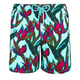 Men Classic / Moorea Printed - Men Swimtrunks Paradise 3D, Lagoon front Men Classic / Moorea Printed - Men Swimtrunks Paradise 3D, Lagoon front