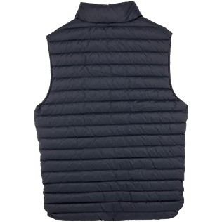 Others Solid - Unisex Sleeveless Down Jacket Solid, Navy back Others Solid - Unisex Sleeveless Down Jacket Solid, Navy back