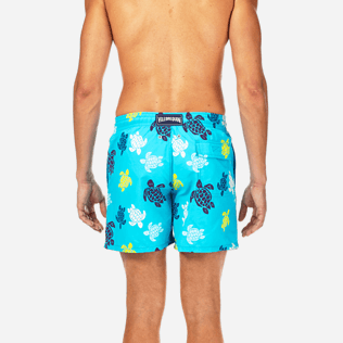 Men Classic / Moorea Printed - Multicolor Turtles Swim shorts, Azure supp2 Men Classic / Moorea Printed - Multicolor Turtles Swim shorts, Azure supp2