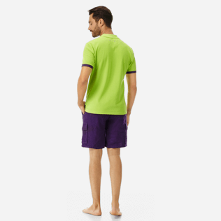 Men Others Solid - Men Cotton Pique Polo Shirt Solid, Cactus backworn Men Others Solid - Men Cotton Pique Polo Shirt Solid, Cactus backworn