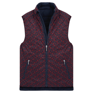 Imagen de Autros Estampado - Chaleco con estampado Micro Ronde Des Tortues unisex, Azul marino detalles vista 1 Imagen de Autros Estampado - Chaleco con estampado Micro Ronde Des Tortues unisex, Azul marino detalles vista 1