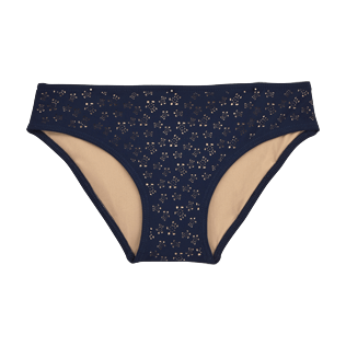 Filles AUTRES Lazercut - Bas de maillot Micro Ronde des Tortues, Bleu marine front Filles AUTRES Lazercut - Bas de maillot Micro Ronde des Tortues, Bleu marine front