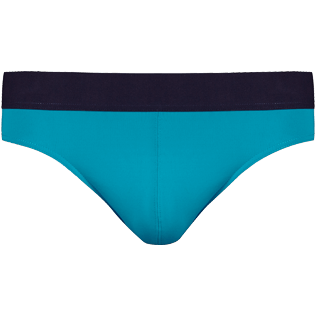 Men Swim brief and Boxer Solid - Men Swim Brief elastic belt solid, Seychelles front Men Swim brief and Boxer Solid - Men Swim Brief elastic belt solid, Seychelles front