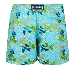 Men Embroidered Embroidered - Men Embroidered Swimwear Hawaii - Limited Edition, Tropezian blue back Men Embroidered Embroidered - Men Embroidered Swimwear Hawaii - Limited Edition, Tropezian blue back