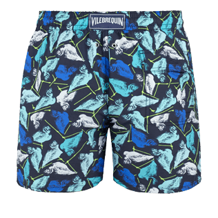 Men Classic Printed - Men Swimtrunks Baha Mar designed by John Cox - Limited Edition, Navy back Men Classic Printed - Men Swimtrunks Baha Mar designed by John Cox - Limited Edition, Navy back