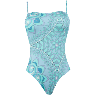 Women Bustier One Piece Swimsuit Mandala Vilebrequin Fteu1h40