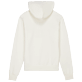 Herren Andere Bedruckt - Solid Sweatshirt aus Baumwolle mit Kapuze für Herren, Off white Rückansicht