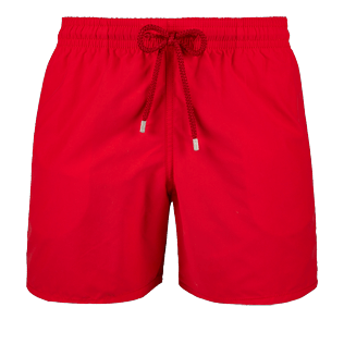 Uomo Classico Unita - Costume da bagno uomo tinta unita, Red polish front Uomo Classico Unita - Costume da bagno uomo tinta unita, Red polish front