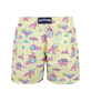 男款 Classic 印制 - 男士海滩游戏印花泳裤, Yellow 后视图